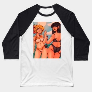 Beach ladies Baseball T-Shirt